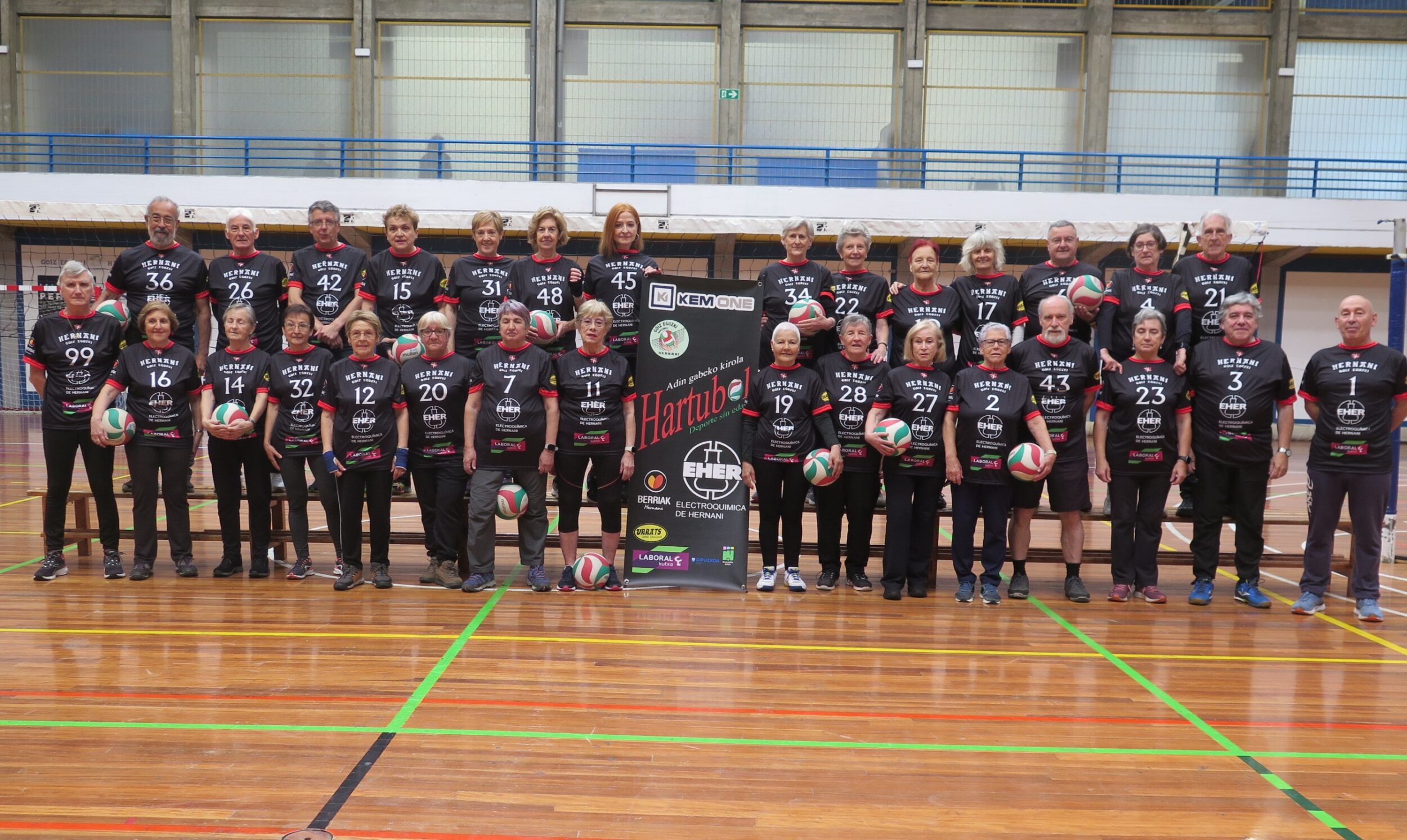 Equipo de hartubol de Hernani